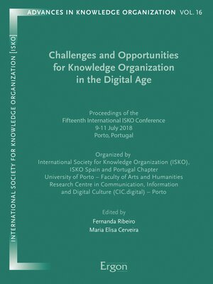 cover image of Challenges and Opportunities for Knowledge Organization in the Digital Age
